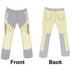 Men Motorbike Camouflage Cargo Jeans Pants Reinforced with DuPont™ Kevlar® fiber